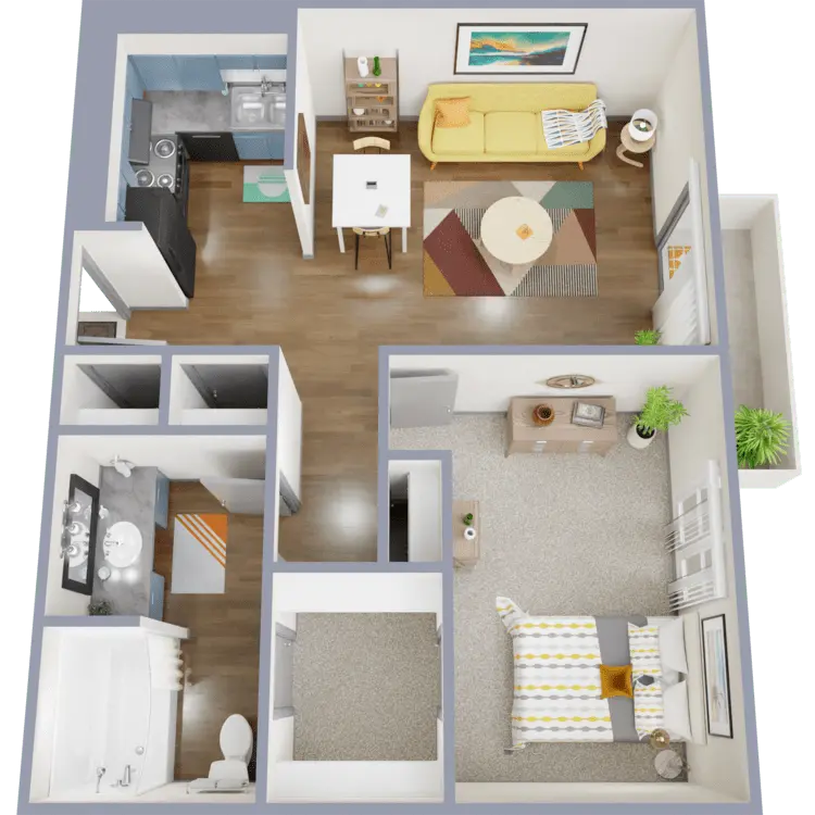 Floor plan: A1 — Blue Note