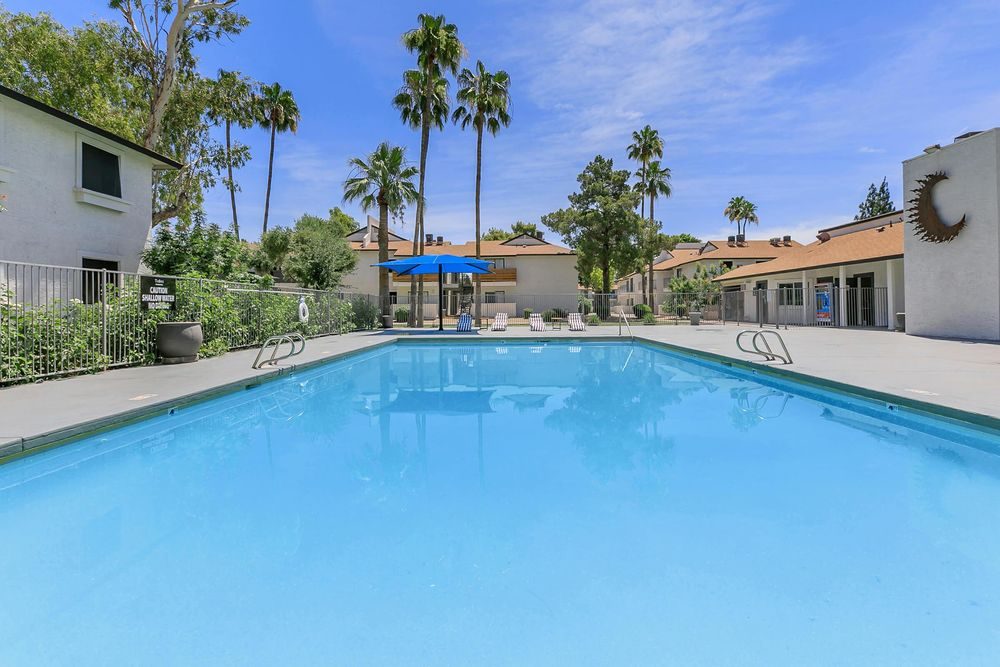 Providence at McDowell — Second pool and palms