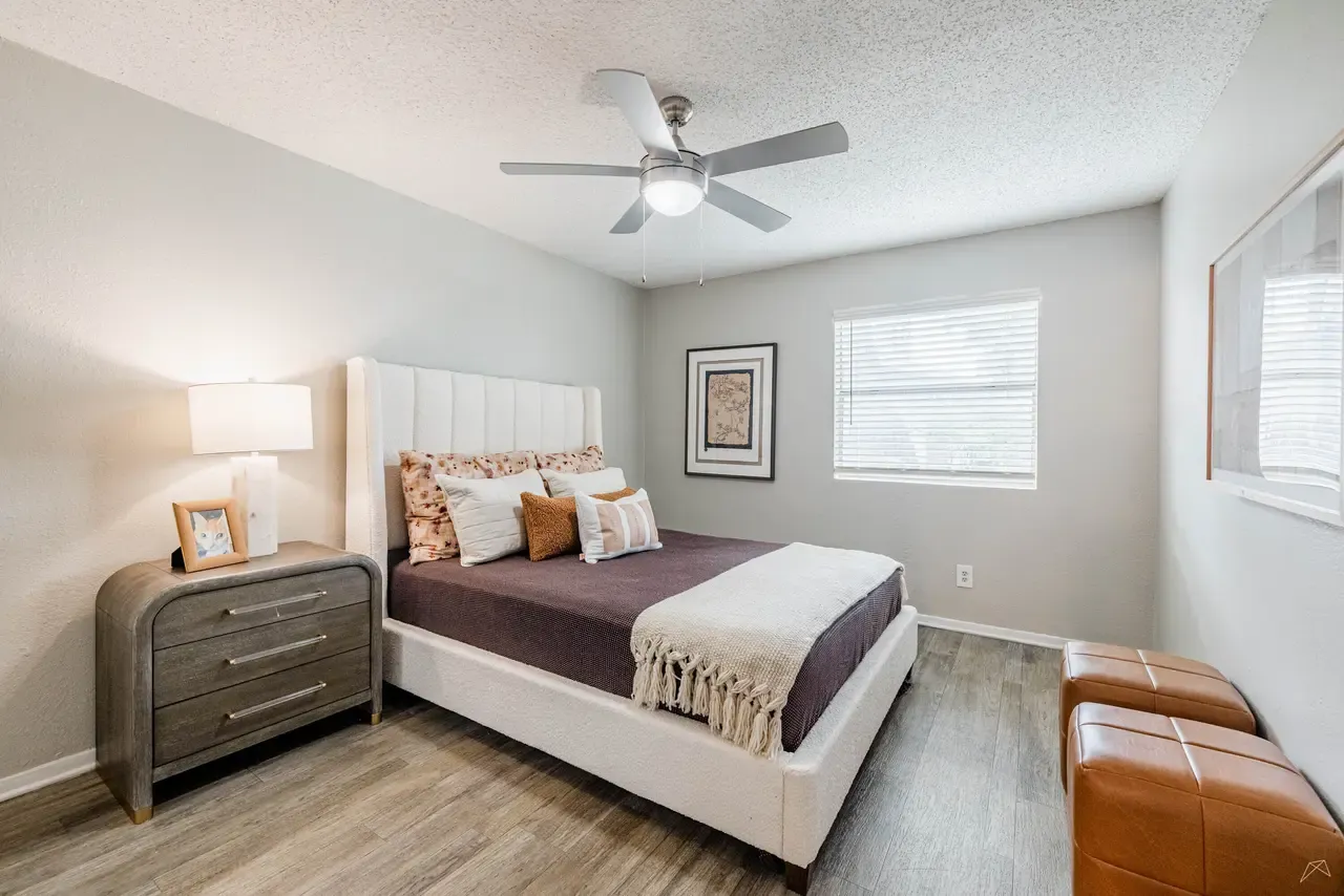 The Marion Apartments — Living room