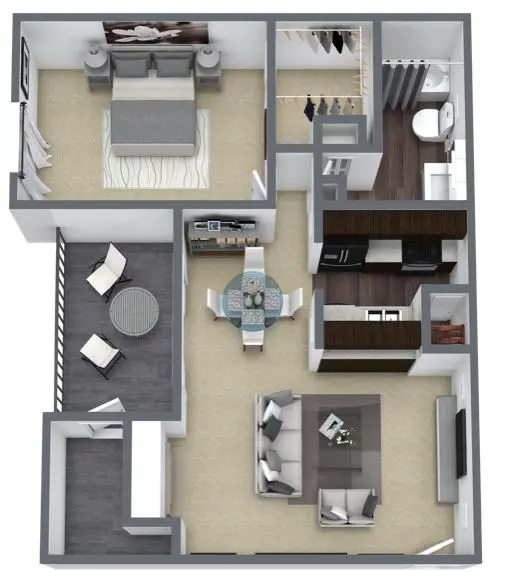 Floor plan: A3 — The Marion Apartments