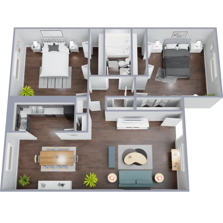 Floor plan: B2 — Muse