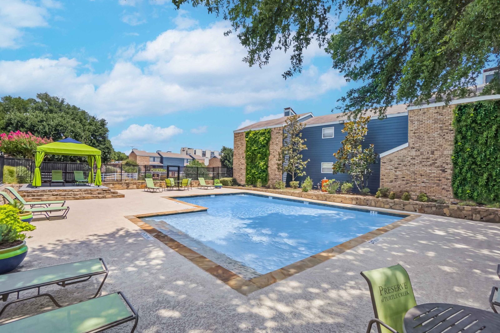 The Preserve at Turtle Creek — The pool deck