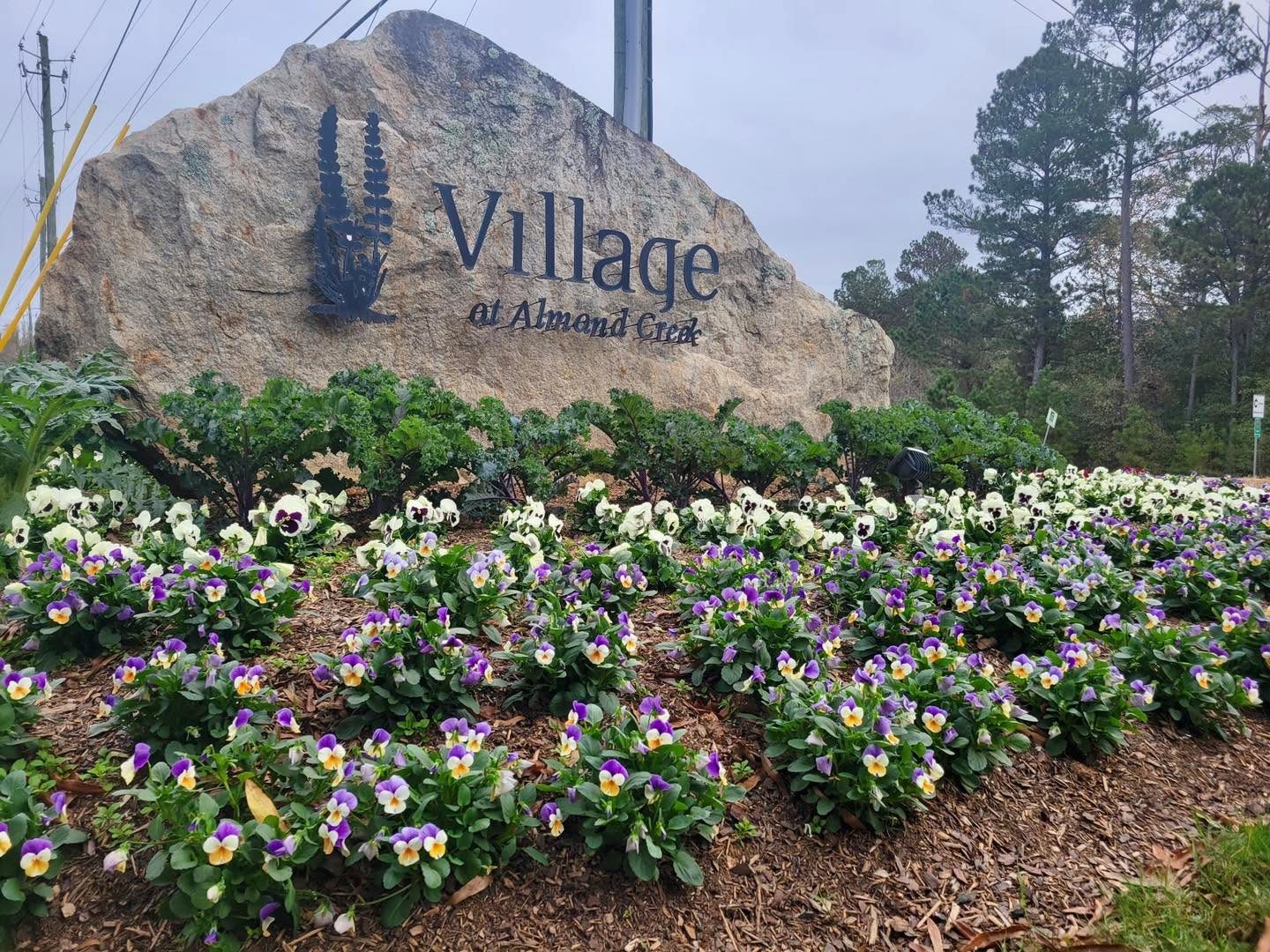 Village at Almand Creek — The entrance on Parker Rd